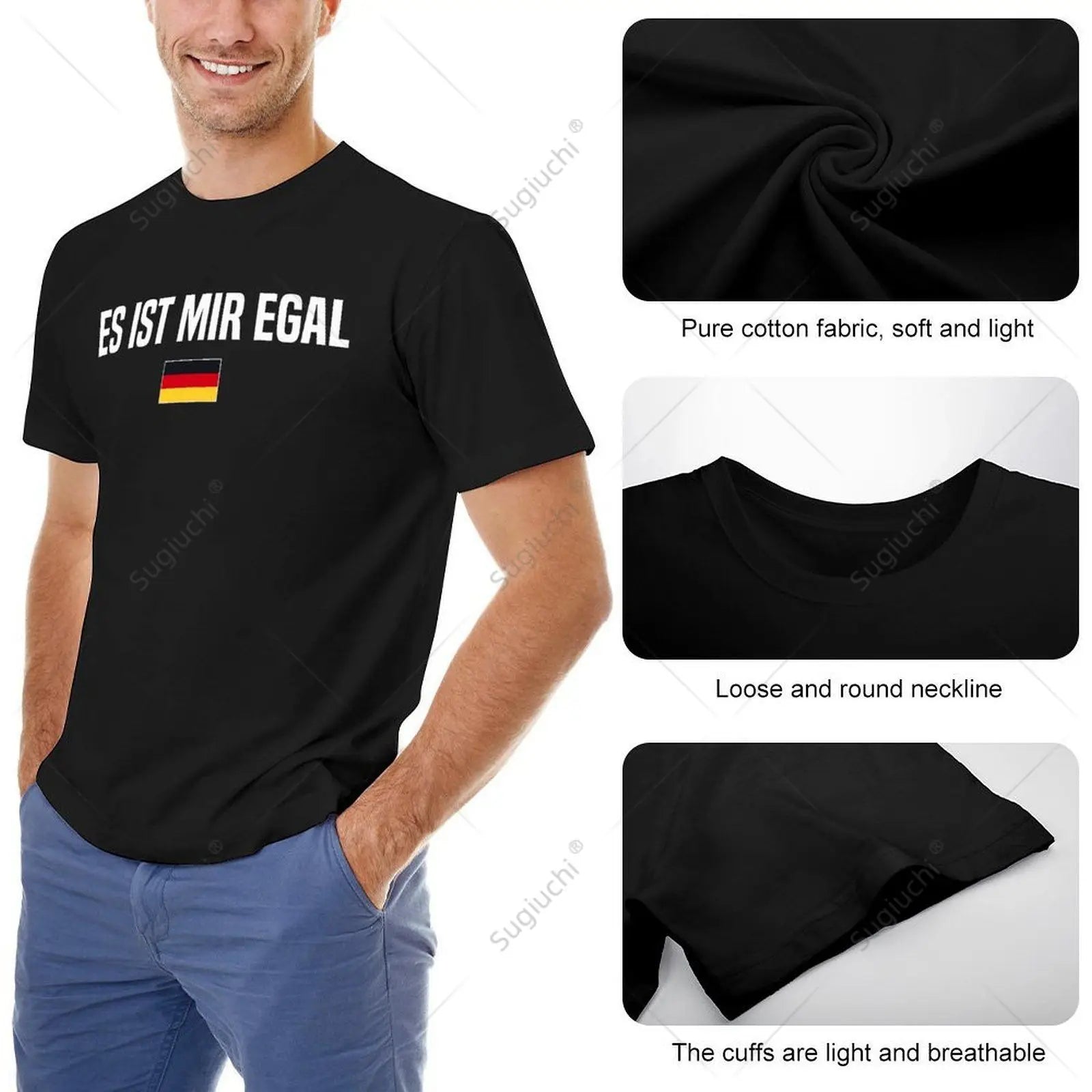 ES IST MIR EGAL T-Shirt – Unisex Baumwolle