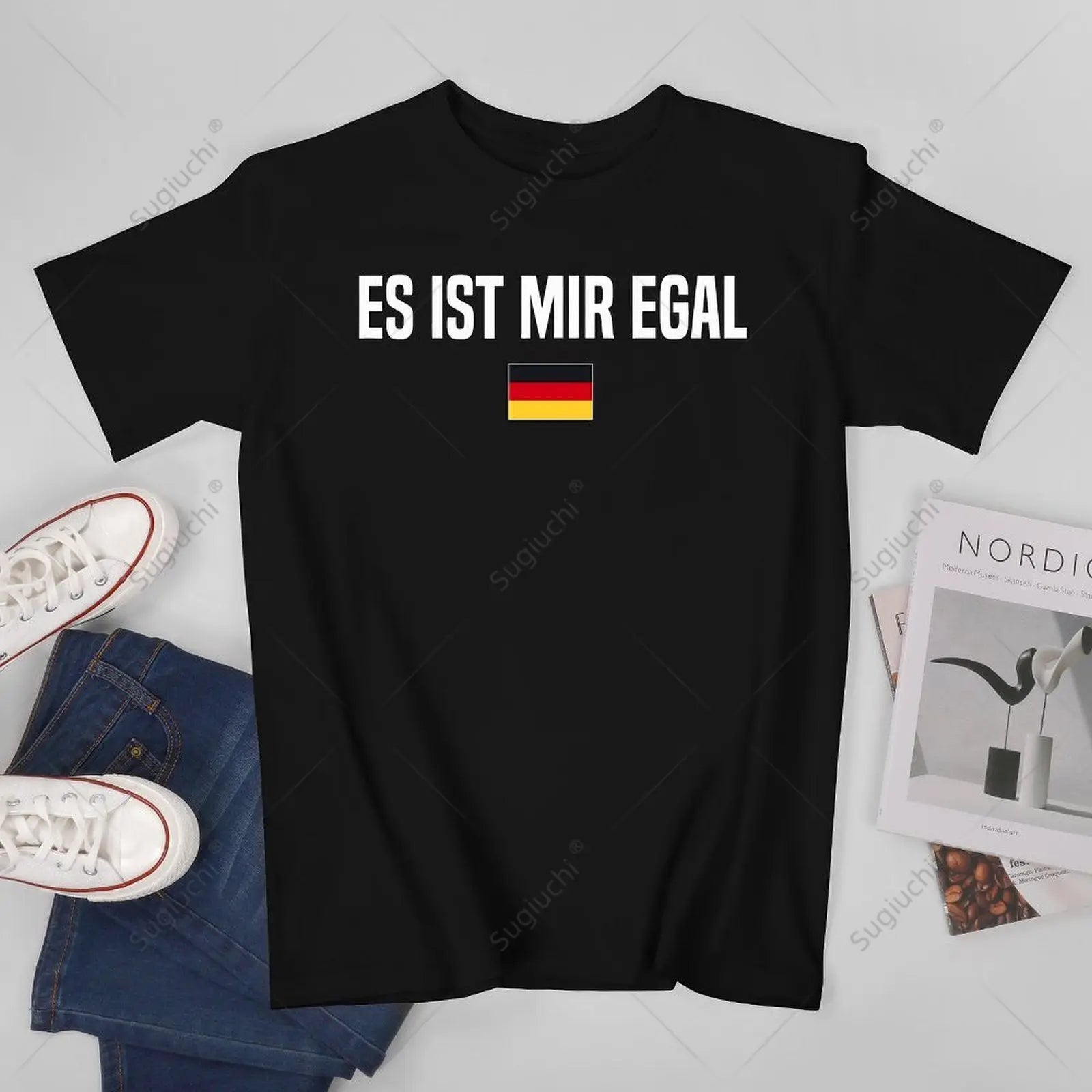ES IST MIR EGAL T-Shirt – Unisex Baumwolle