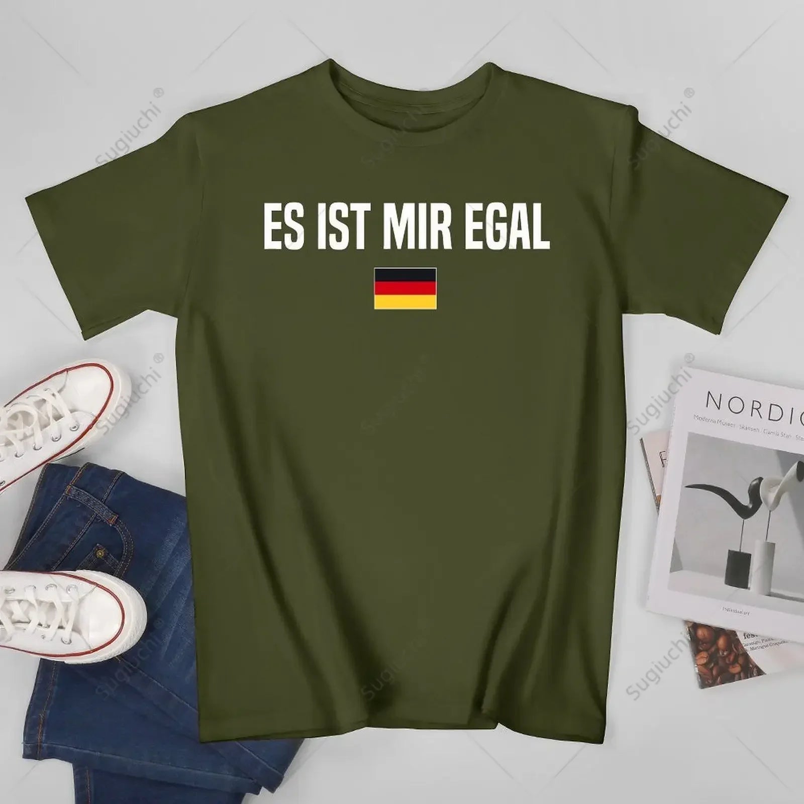 ES IST MIR EGAL T-Shirt – Unisex Baumwolle