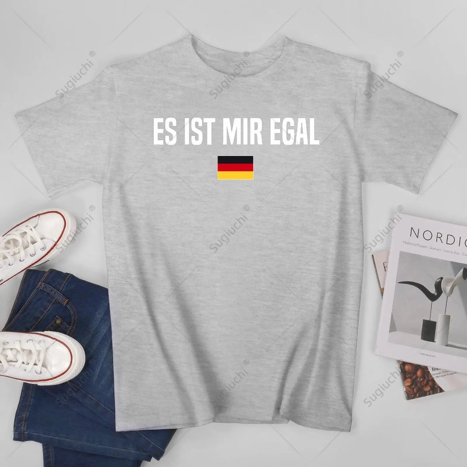 ES IST MIR EGAL T-Shirt – Unisex Baumwolle