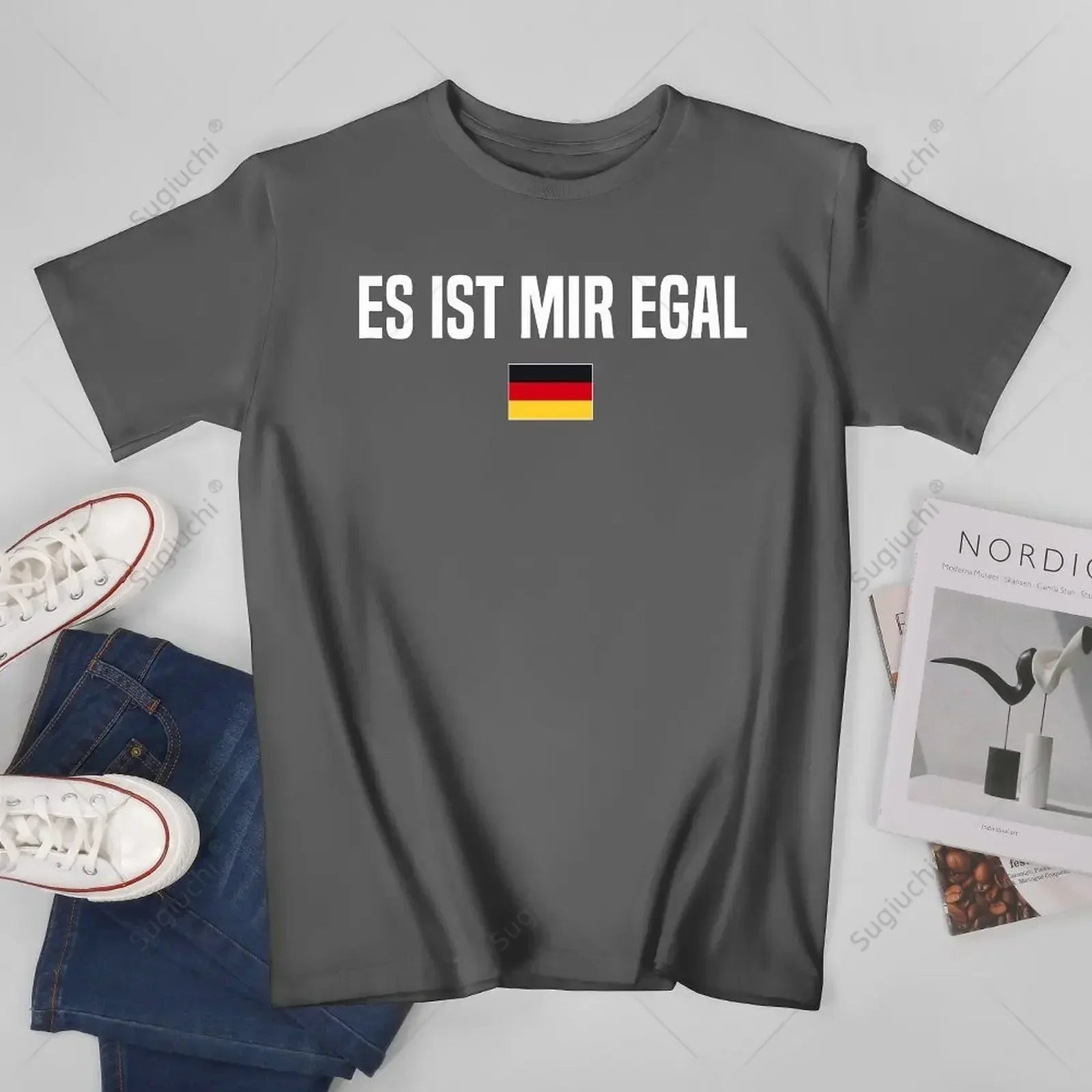 ES IST MIR EGAL T-Shirt – Unisex Baumwolle