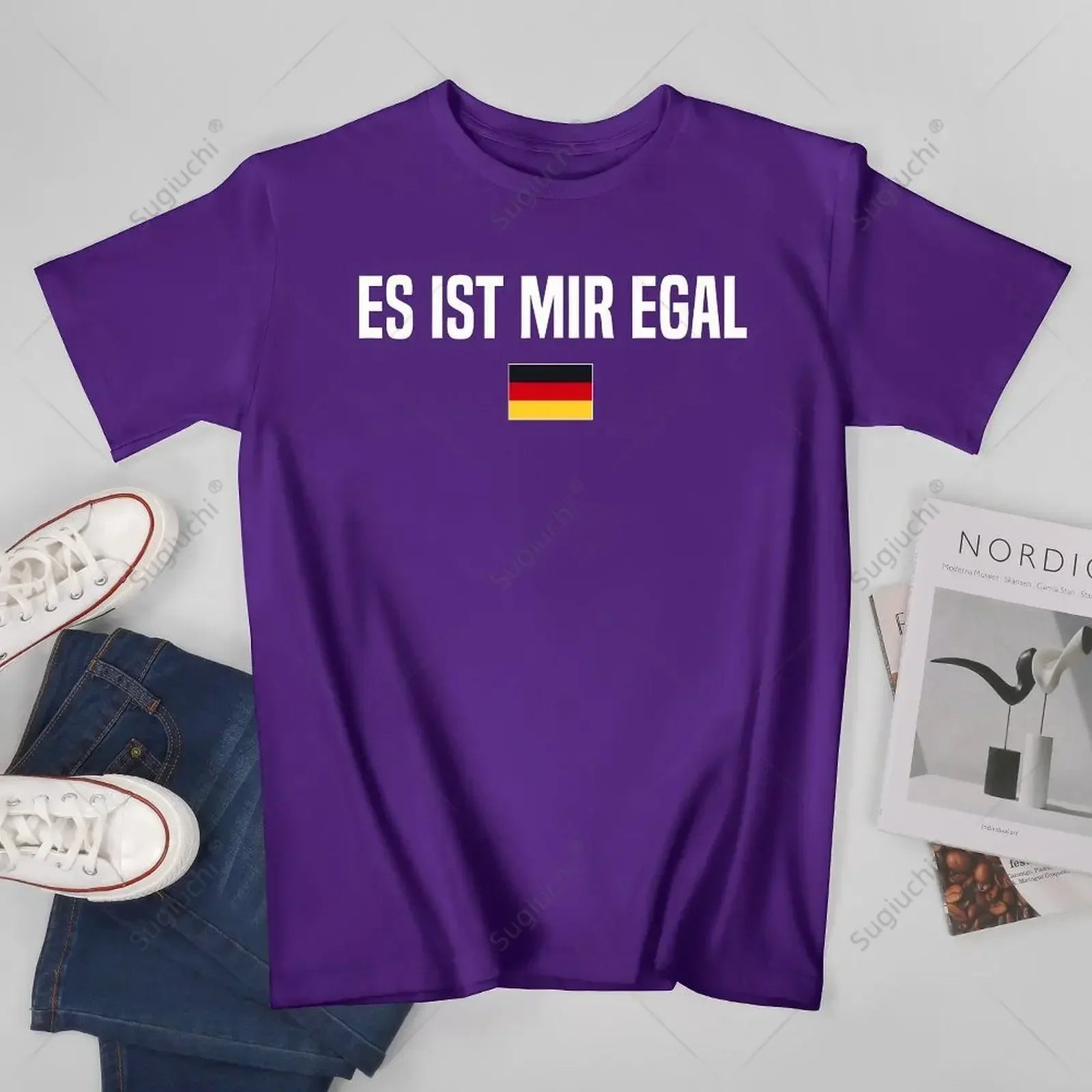 ES IST MIR EGAL T-Shirt – Unisex Baumwolle