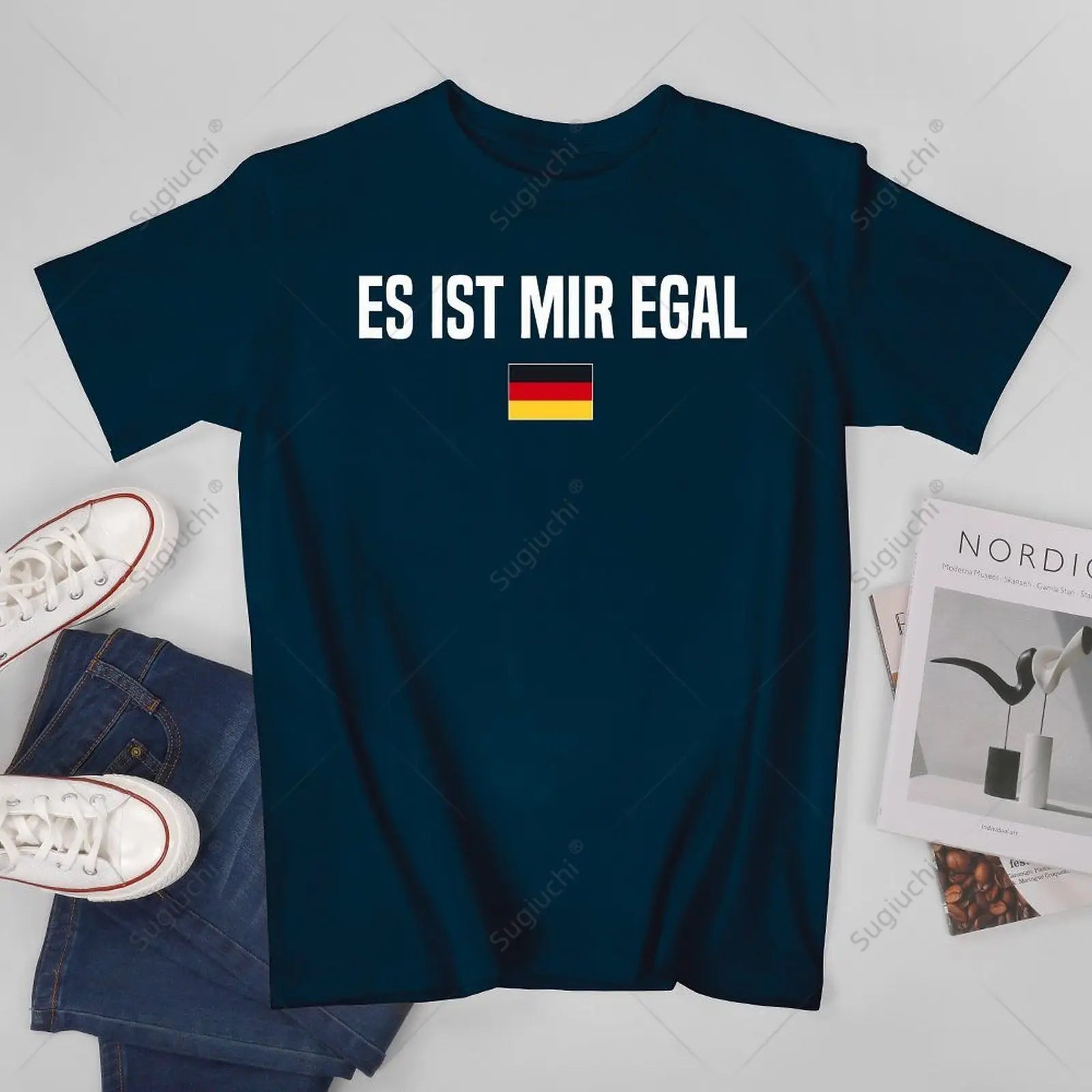 ES IST MIR EGAL T-Shirt – Unisex Baumwolle