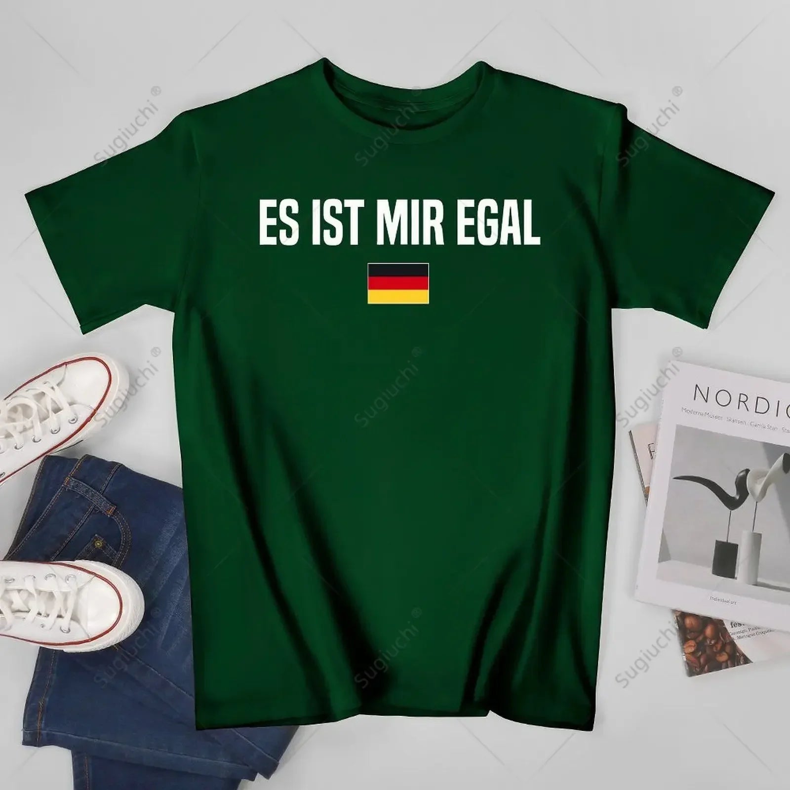 ES IST MIR EGAL T-Shirt – Unisex Baumwolle